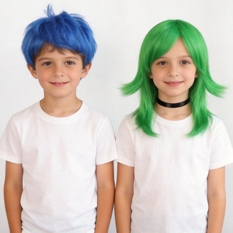 Cosplay Floating Prop - Anime Short Bob With Bangs Cosplay