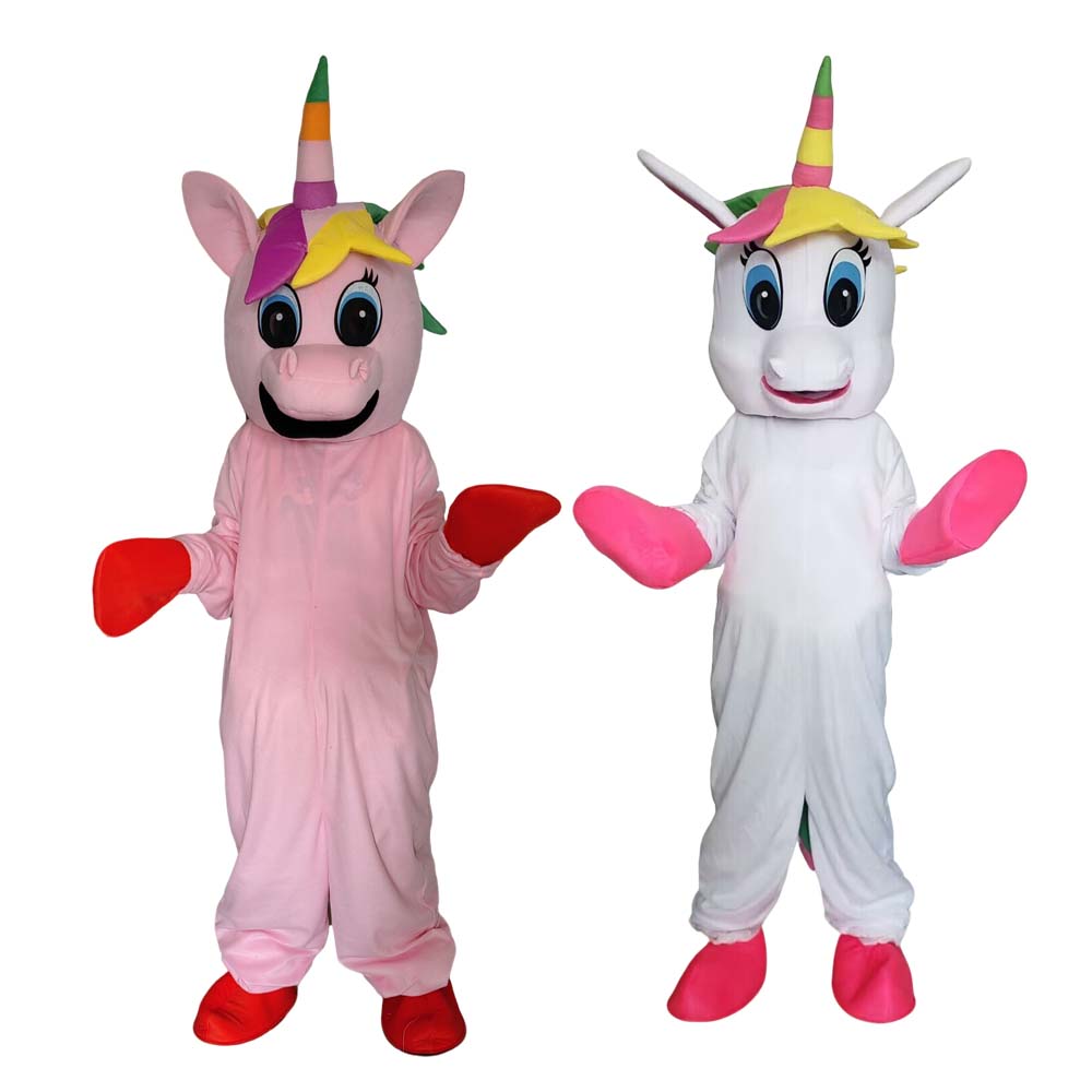 Adult Unicorn Mascot Costume C - đánh giá và giá Cosplay Prop Business