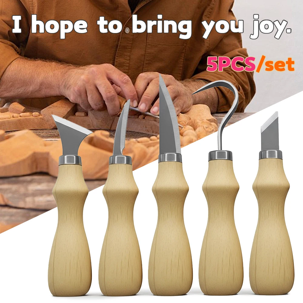 5Pcs Wood Carving Tools Set,Cu - đánh giá và giá Craft Knife Set