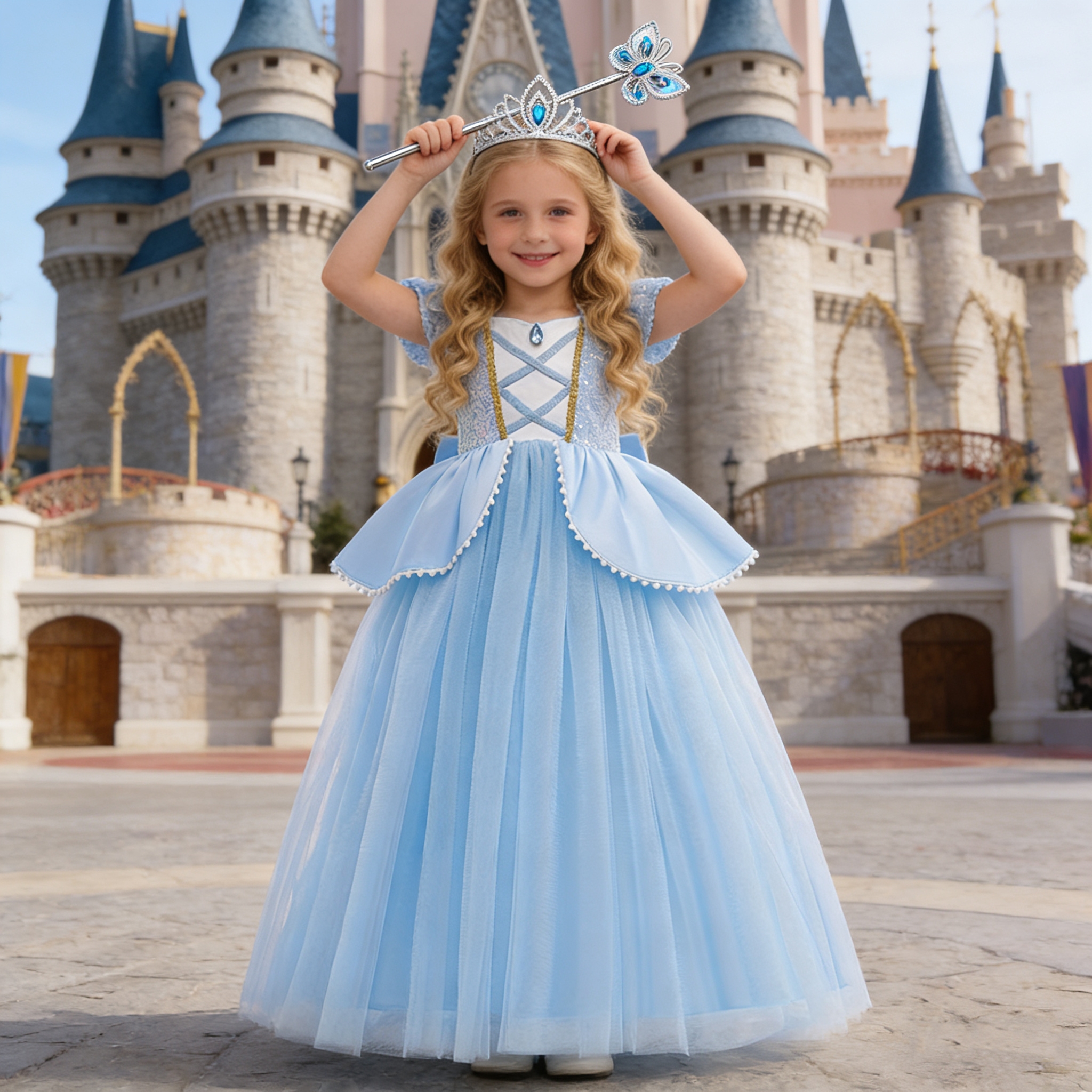Girls Deluxe Elegant Cinderell - đánh giá và giá Cosplay Prop Bow