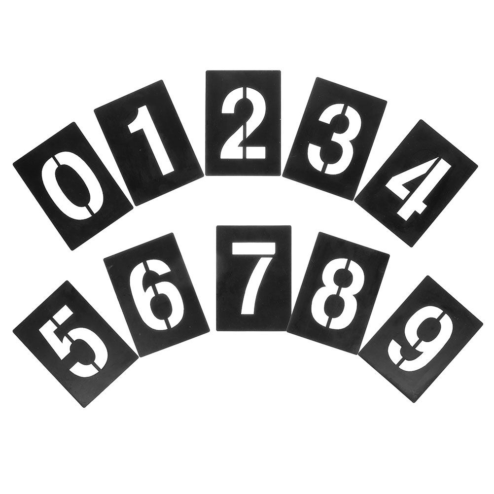10Pcs Precision Number Stencil - đánh giá và giá Craft Knife Set