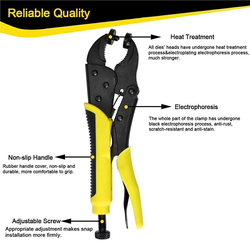 【Big Deal】Heavy Duty Snap Fast - đánh giá và giá Snap Plier Setter