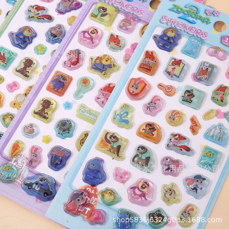 40pcs Kawaii Zootopia 3d Relie - đánh giá và giá Cosplay Prop Diy