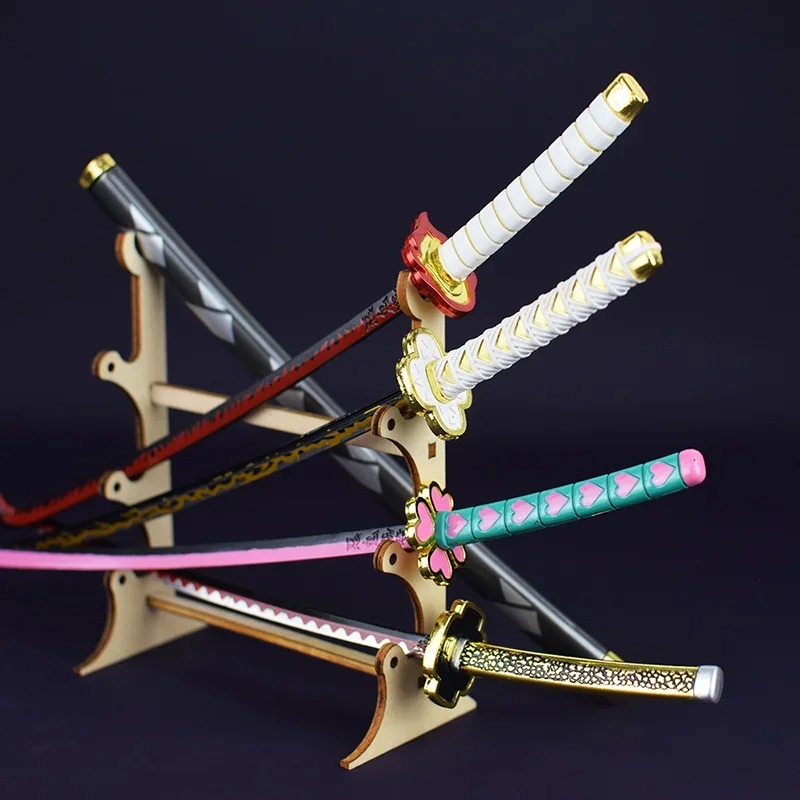 26cm Demon Slayer Katana Metal - đánh giá và giá Cosplay Prop Katana