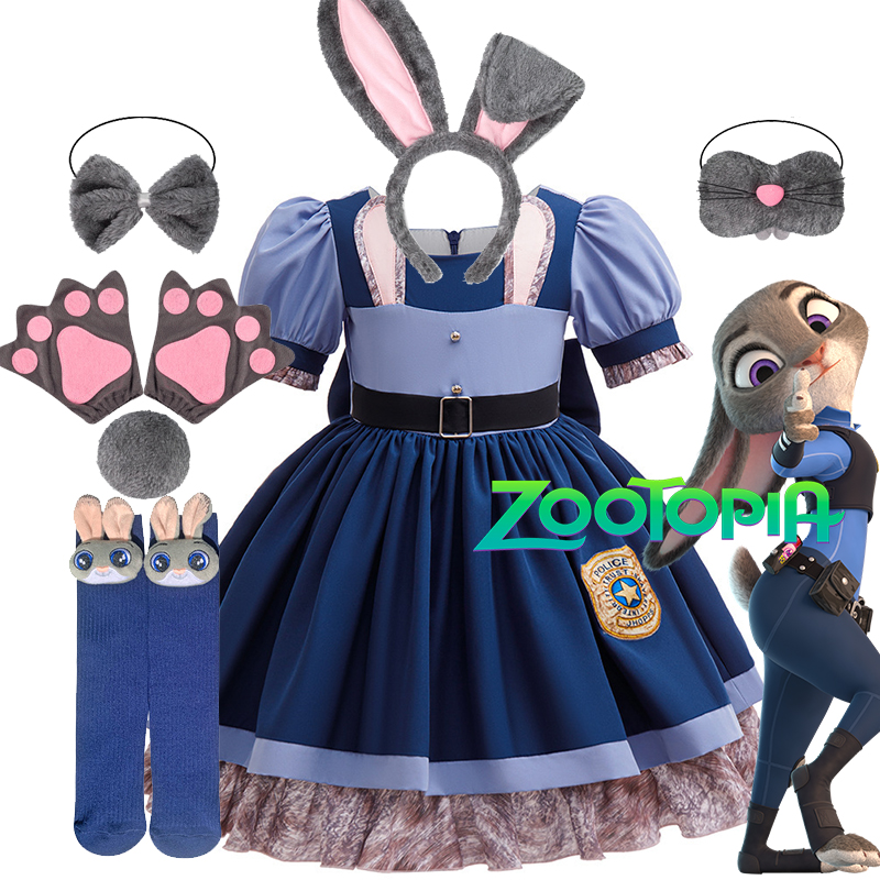 Girl Cosplay Disney Judy Hopps - đánh giá và giá Cosplay Prop Bow