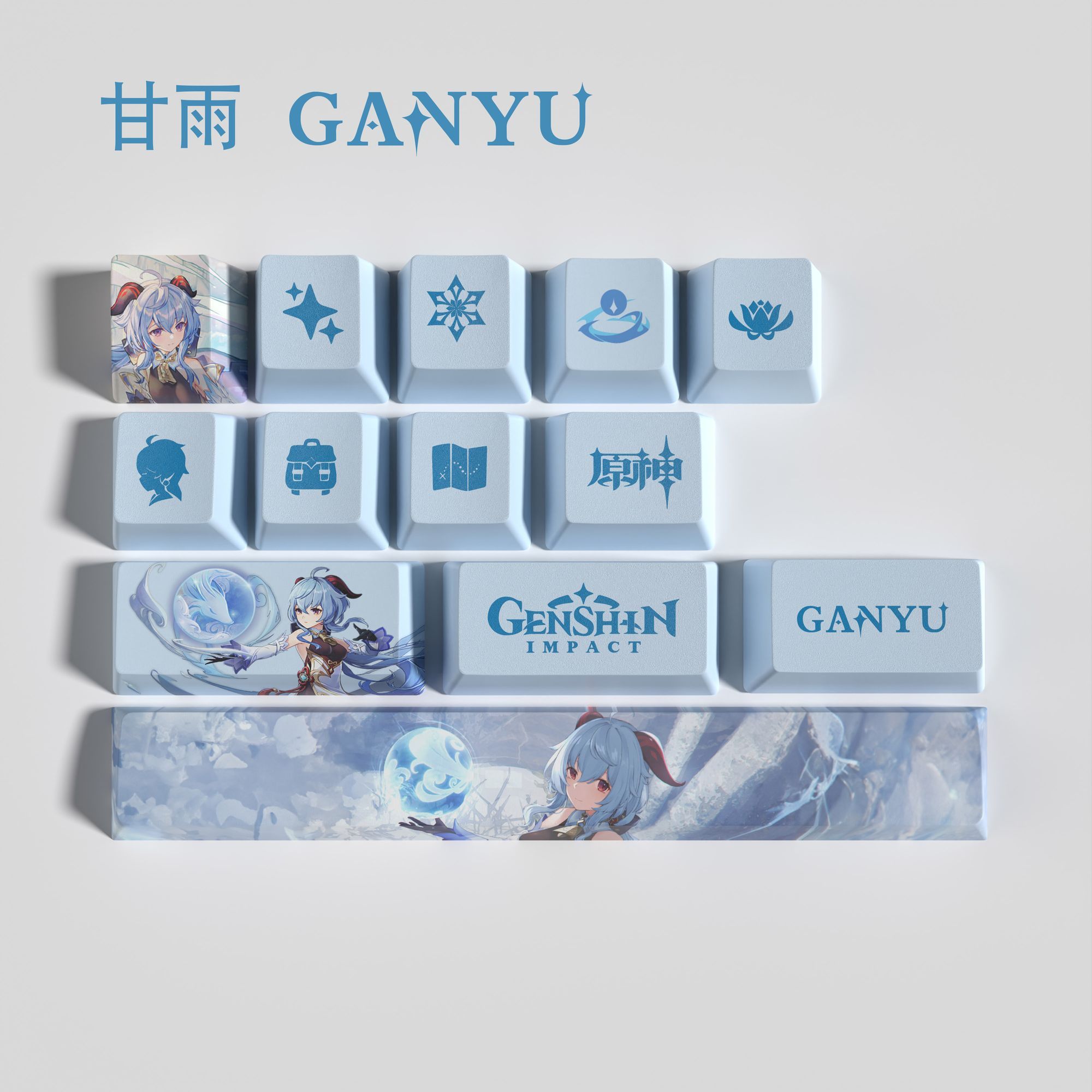 Genshin Impact Keycap New 13 K - đánh giá và giá Cosplay Material For Prop