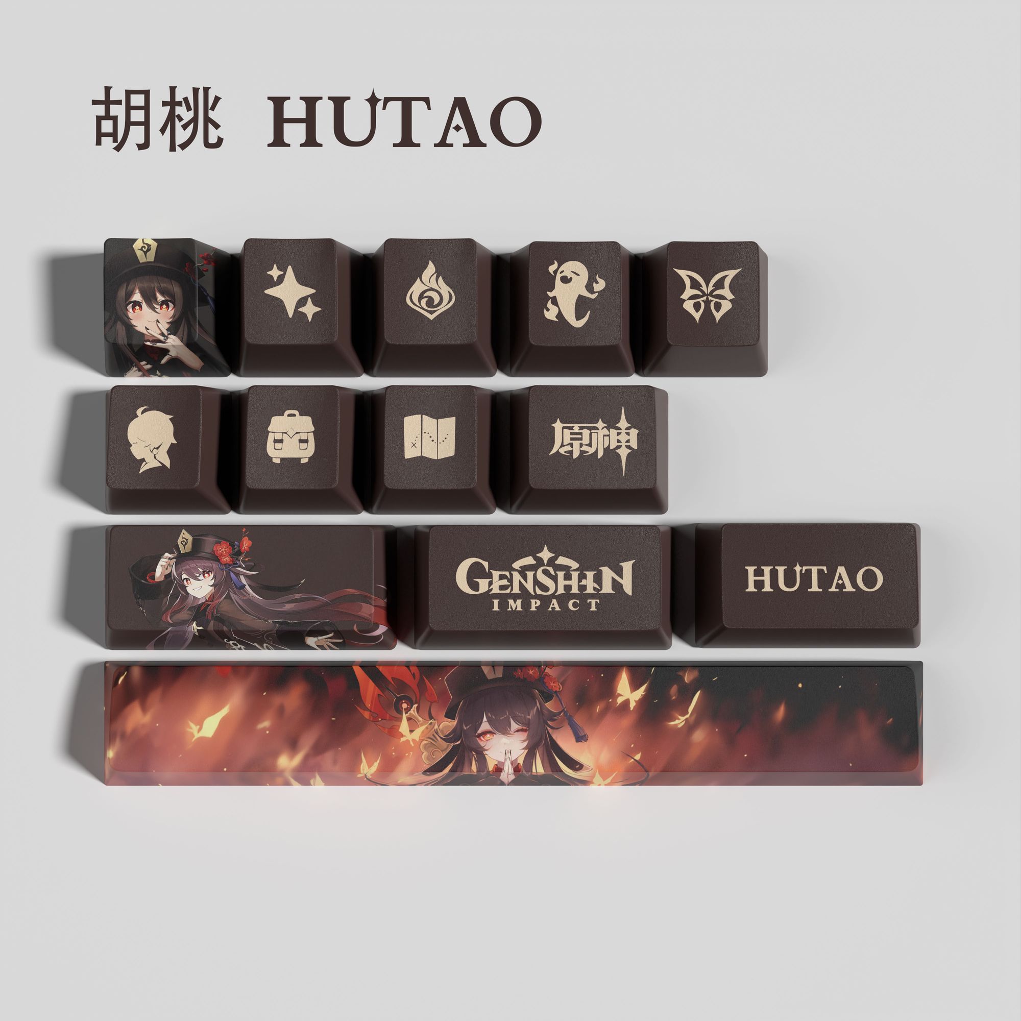 Genshin Impact Keycap New 13 K - đánh giá và giá Cosplay Material For Prop