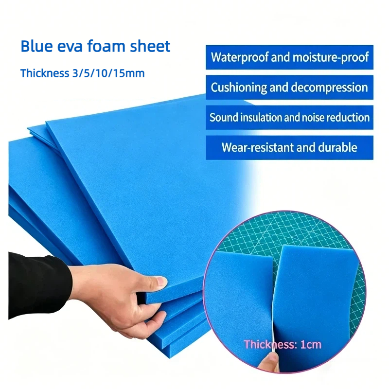 1pc Thickness 3/5/10/15mm Blue - đánh giá và giá Craft Foam Roll