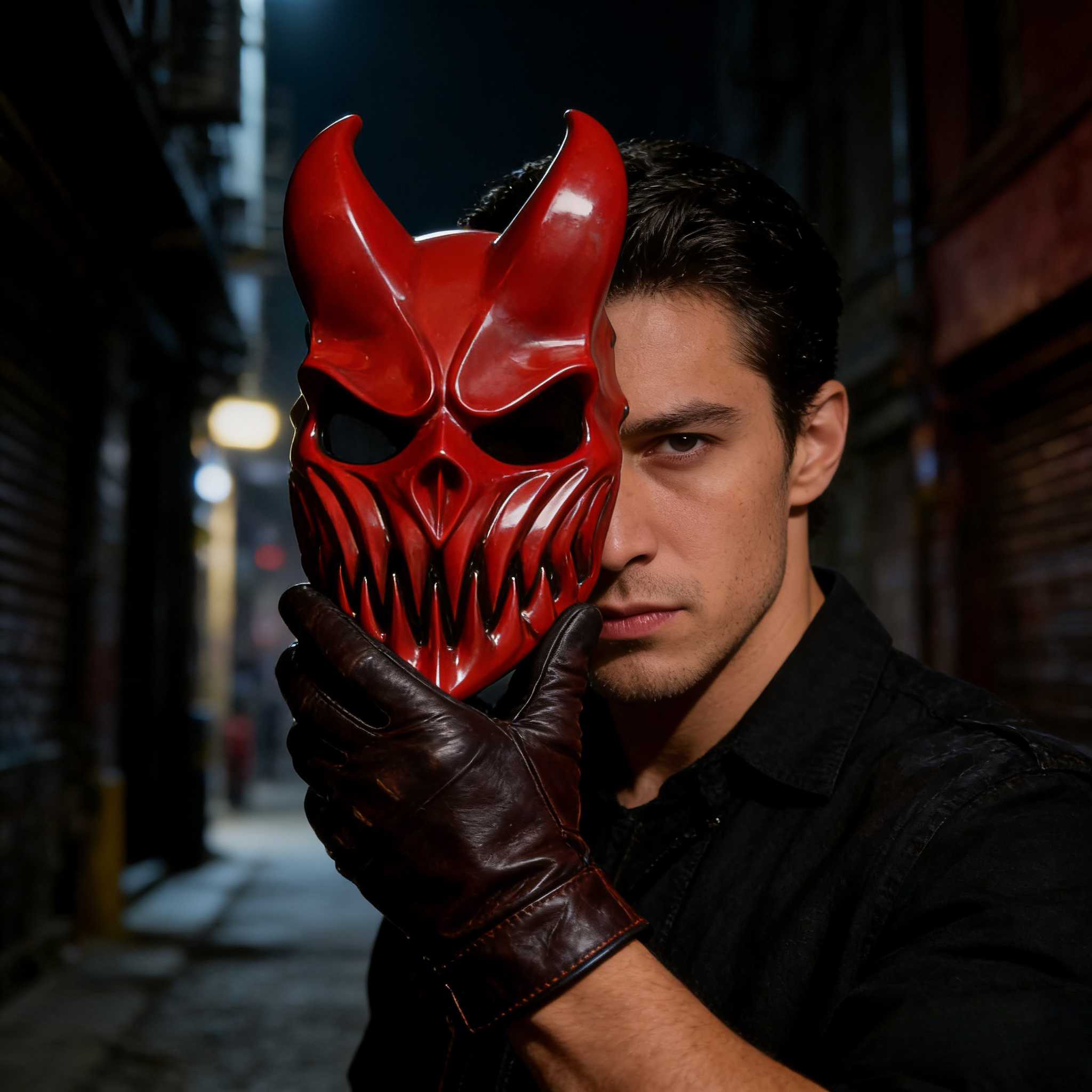 PVC Mask With Movable Mouth Ru - đánh giá và giá Cosplay Prop Foam
