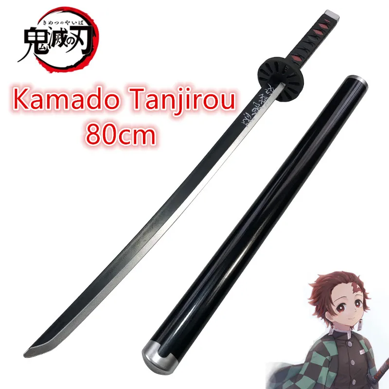 80cm Cosplay Anime Demon Slaye - đánh giá và giá Cosplay Prop Katana