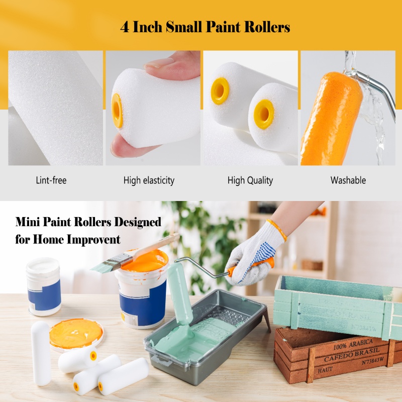 10PCS 4 Inch High Absorption F - đánh giá và giá Craft Foam Roll