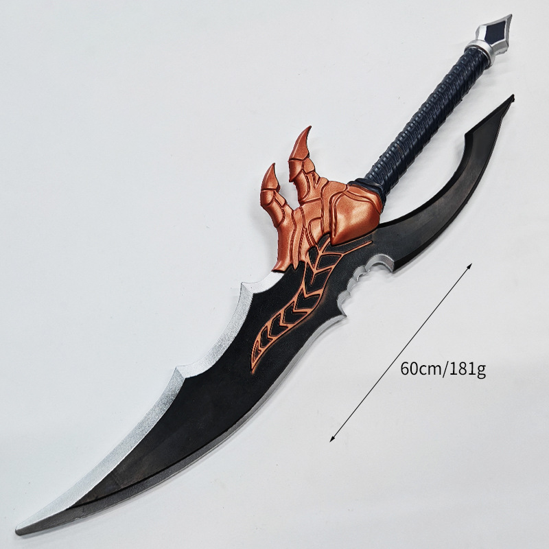60cm Anime Sung Jinwoo Knight  - đánh giá và giá Cosplay Prop Katana