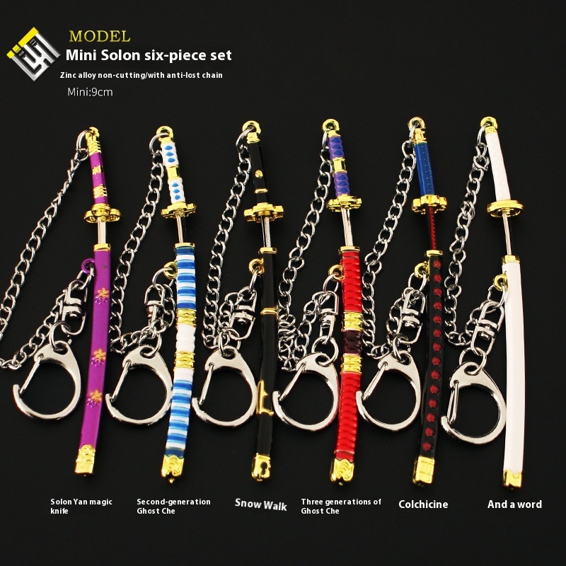9cm One Piece Sword Zoro Enma  - đánh giá và giá Cosplay Prop Katana