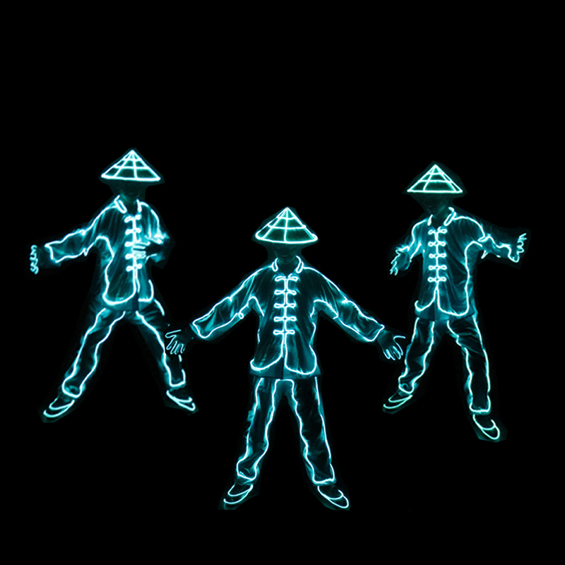 EL Wire LED Clothes Portable N - đánh giá và giá Cosplay Material For Prop