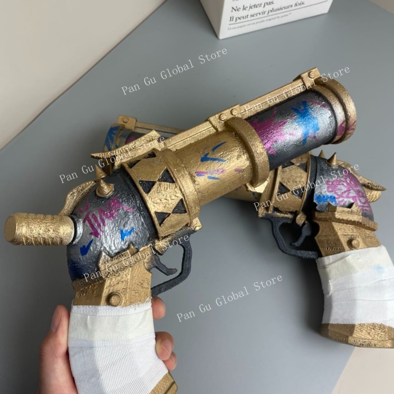 28cm/11.02in Jinx Pistol Custo - đánh giá và giá Cosplay Prop Katana