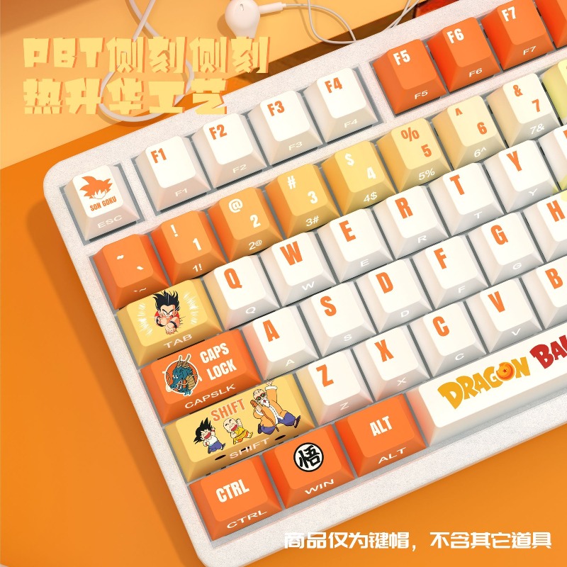 Dragon Ball keycaps,cartoon an - đánh giá và giá Cosplay Fireball Prop