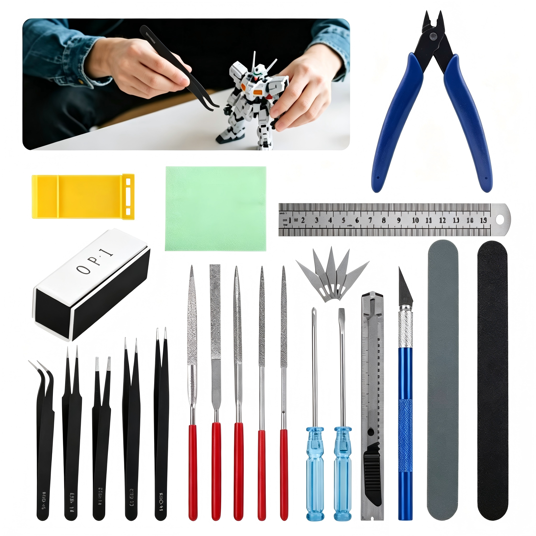 26Pcs Gundam Model Building To - đánh giá và giá Craft Knife Set