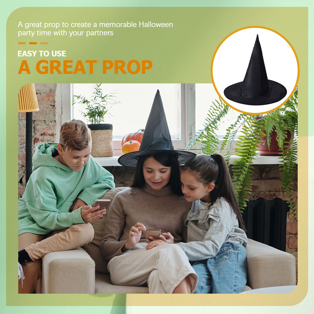 8Pcs Halloween Witch Hat Comfo - đánh giá và giá Cosplay Material For Prop