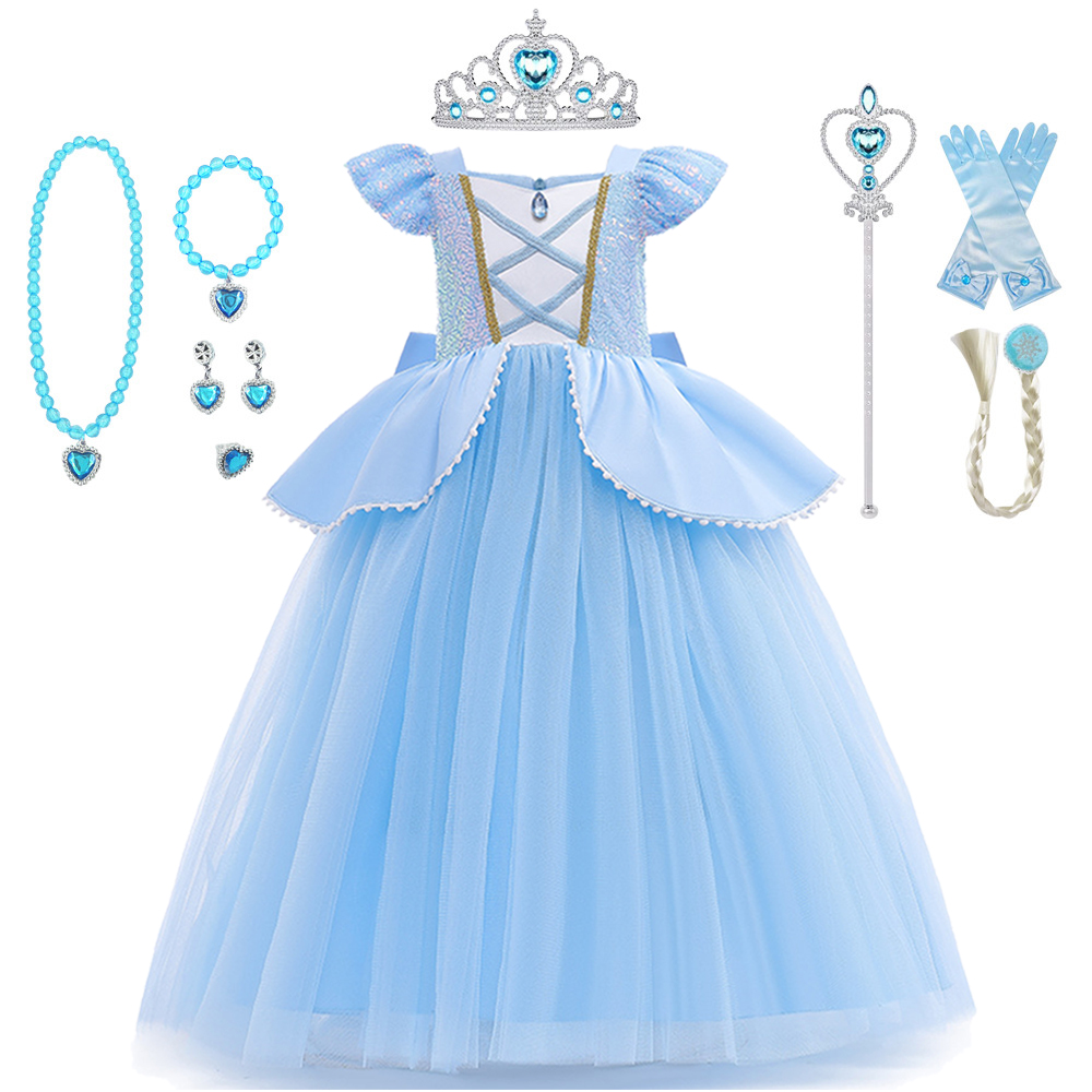 Cinderella Cosplay Costume Kid - đánh giá và giá Cosplay Prop Bow