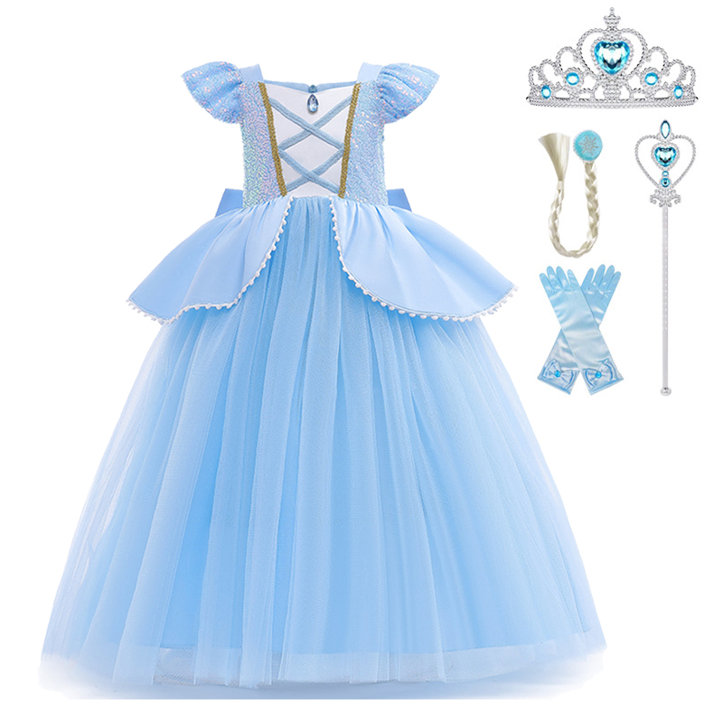 Cinderella Cosplay Costume Kid - đánh giá và giá Cosplay Prop Bow
