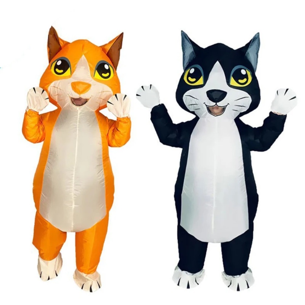 Orange Black Cat Inflatable Su - đánh giá và giá Cosplay Prop Business