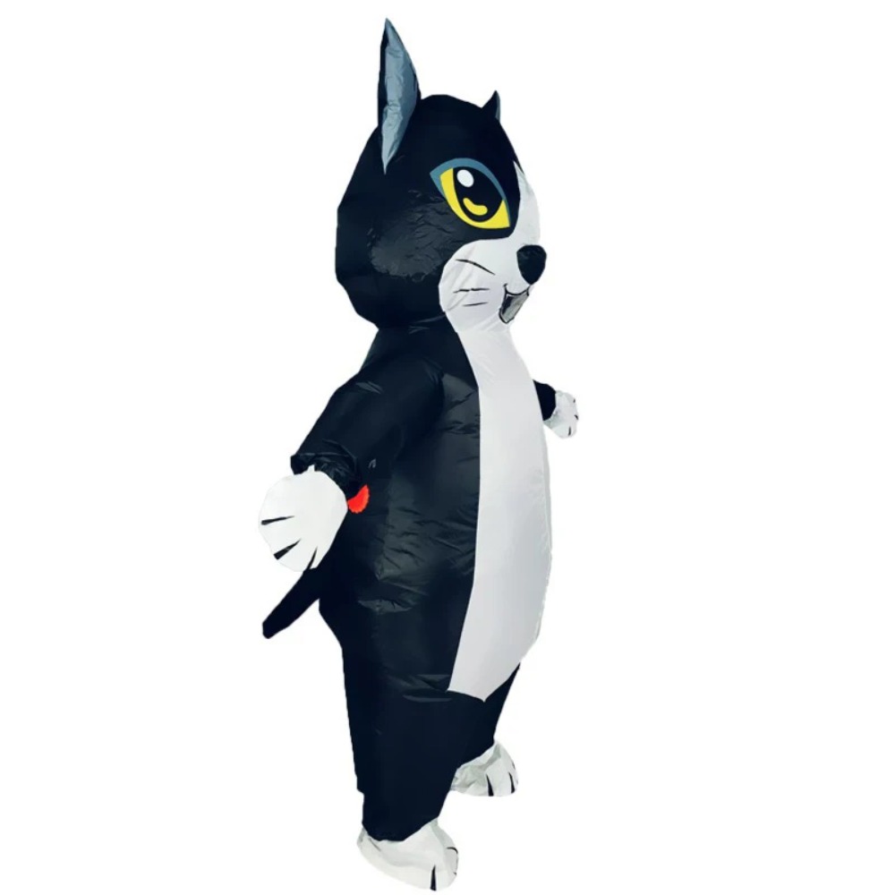 Orange Black Cat Inflatable Su - đánh giá và giá Cosplay Prop Business