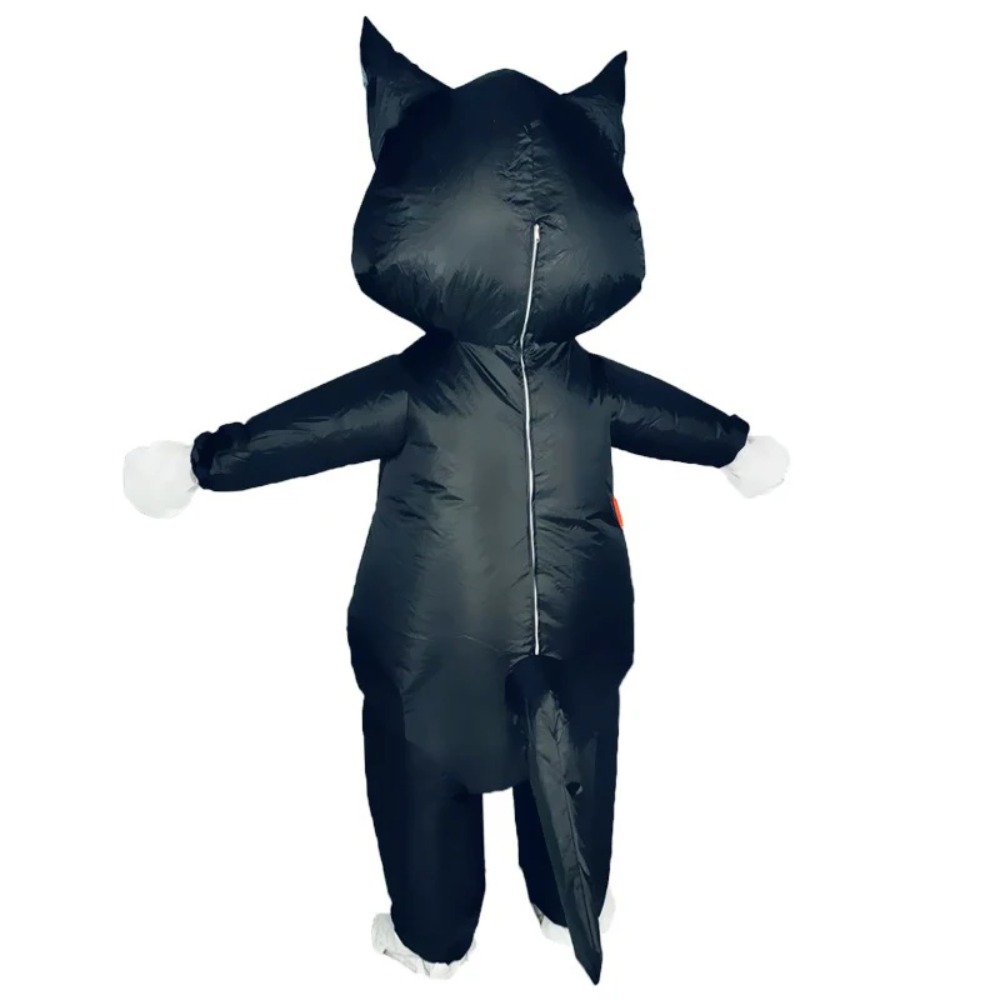 Orange Black Cat Inflatable Su - đánh giá và giá Cosplay Prop Business