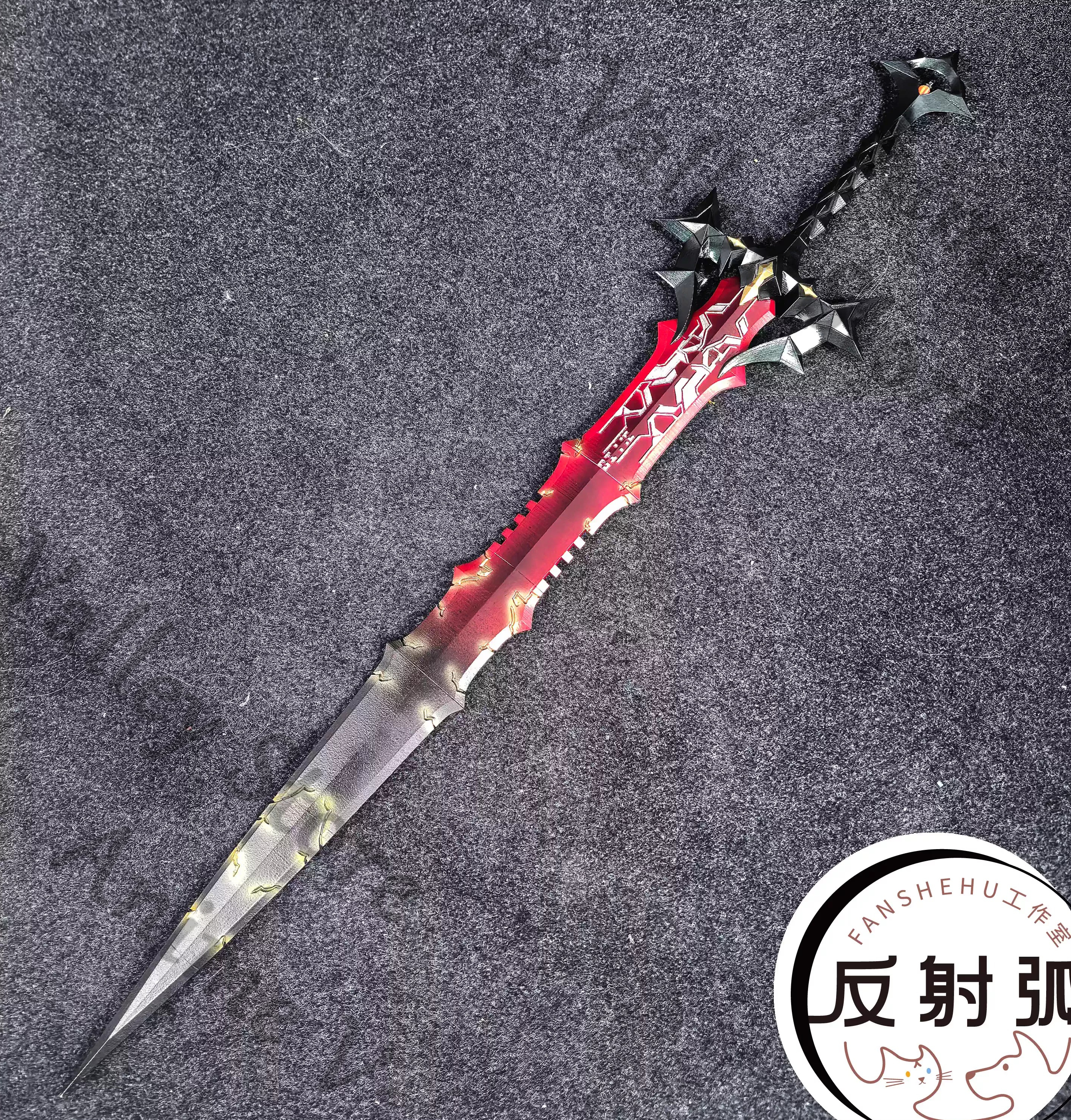 Anime Arknights Laevatain Cosp - đánh giá và giá Cosplay Flame Prop