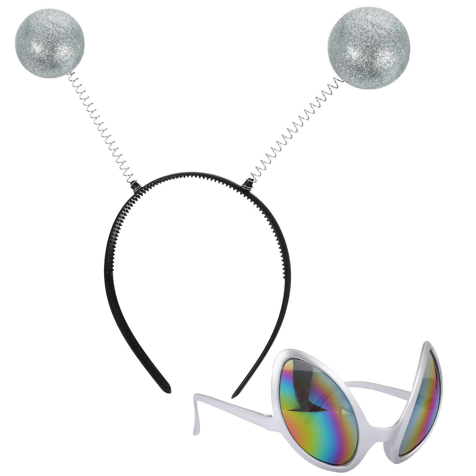 2Pcs Saucer Man Glasses and Ha - đánh giá và giá Cosplay Material For Prop