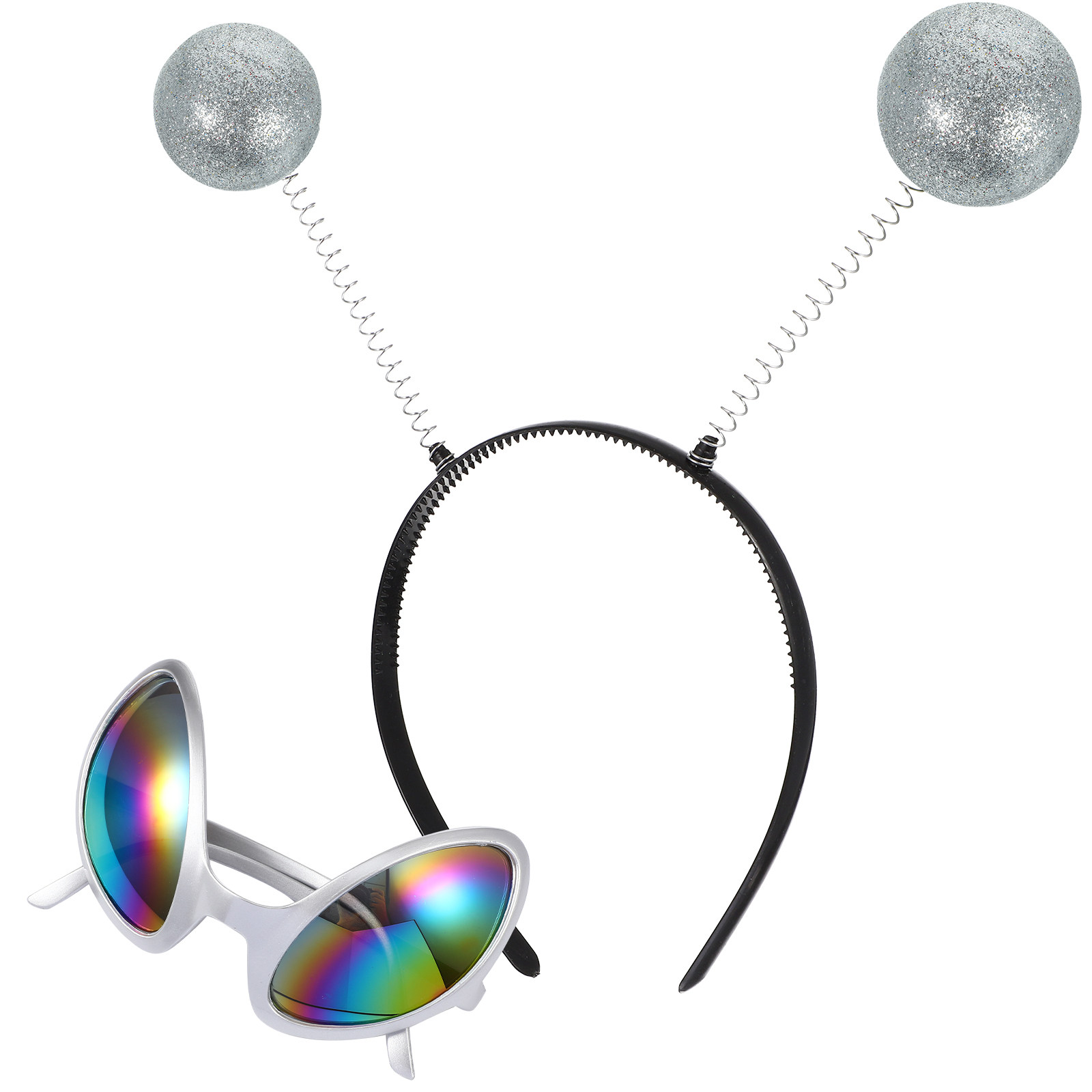 2Pcs Saucer Man Glasses and Ha - đánh giá và giá Cosplay Material For Prop