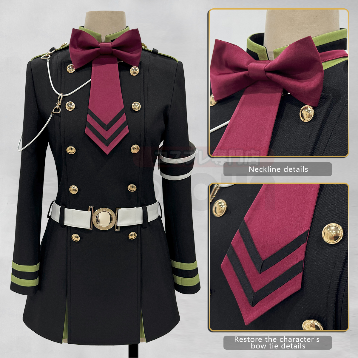 HOLOUN Seraph Of The End Anime - đánh giá và giá Cosplay Prop Bow