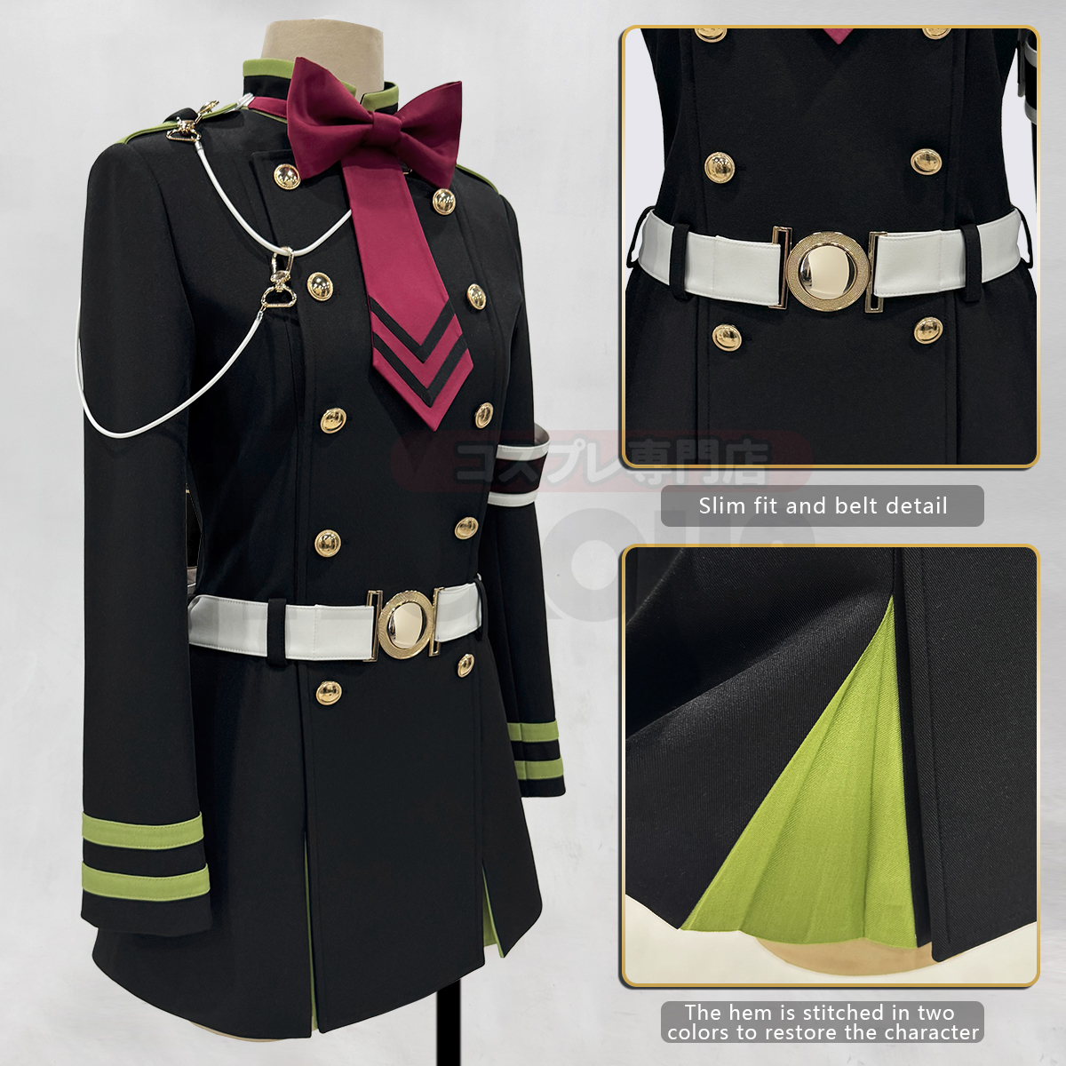 HOLOUN Seraph Of The End Anime - đánh giá và giá Cosplay Prop Bow