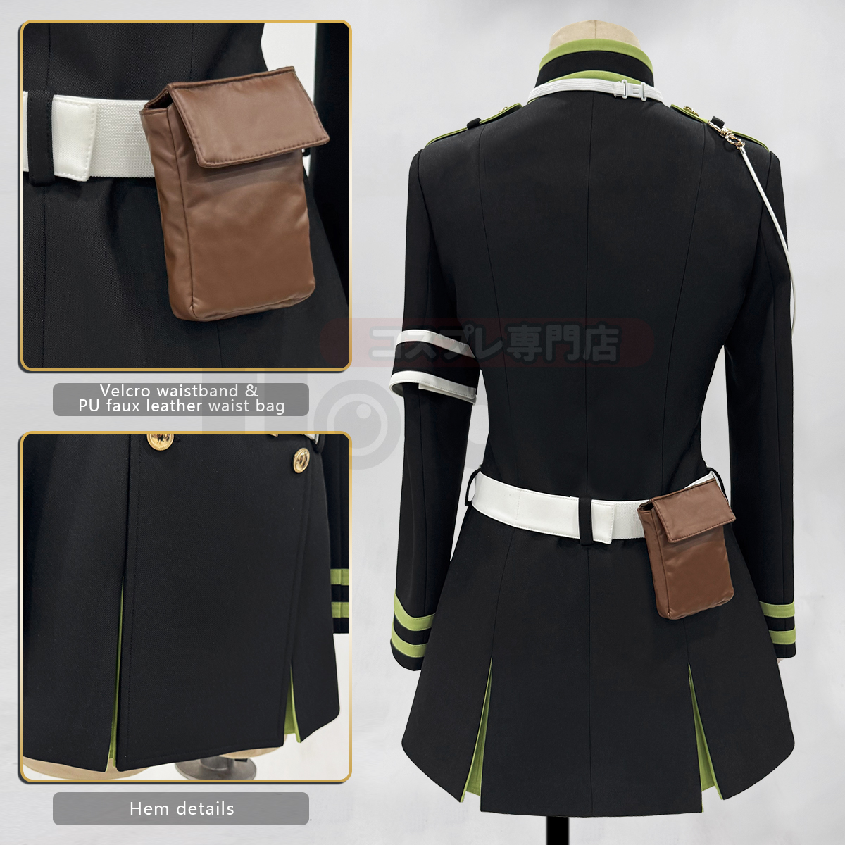 HOLOUN Seraph Of The End Anime - đánh giá và giá Cosplay Prop Bow