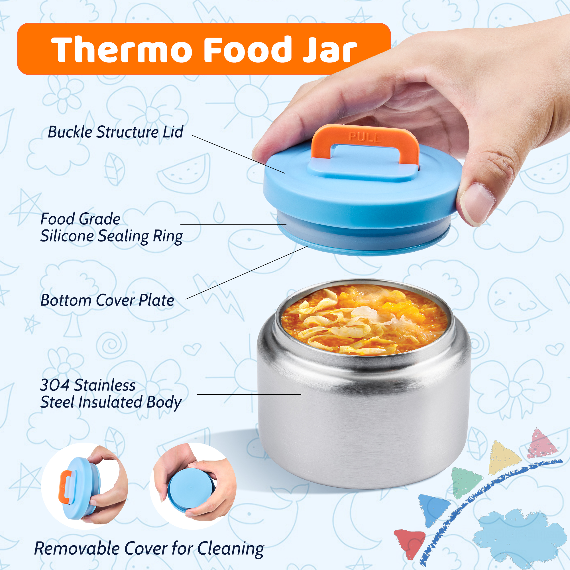 Bento Lunch Box for Kids with  - đánh giá và giá Worbla Thermoplastic