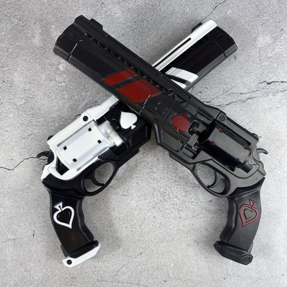 15inch PU Pistol Spades Gun Ka - đánh giá và giá Cosplay Prop Katana