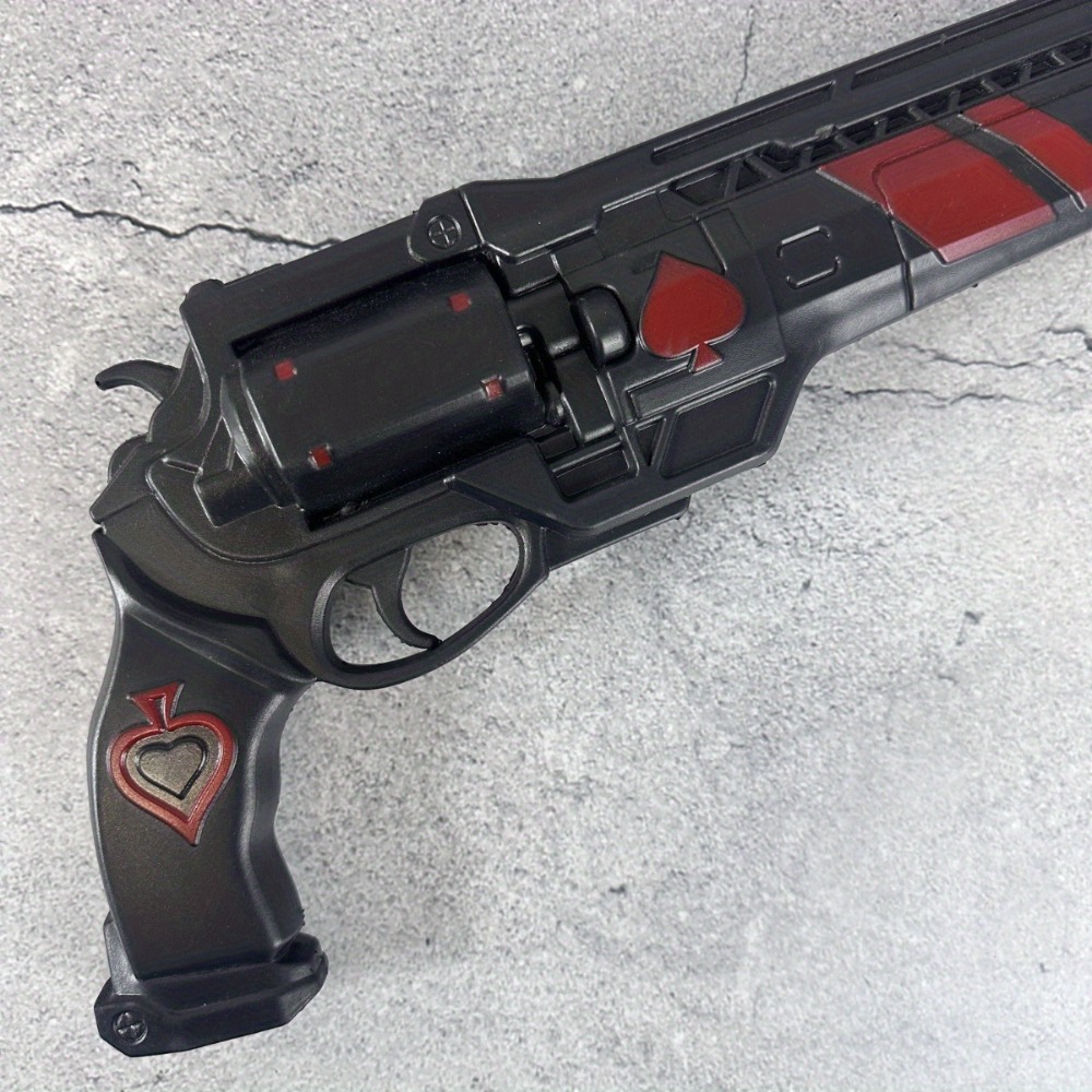 15inch PU Pistol Spades Gun Ka - đánh giá và giá Cosplay Prop Katana